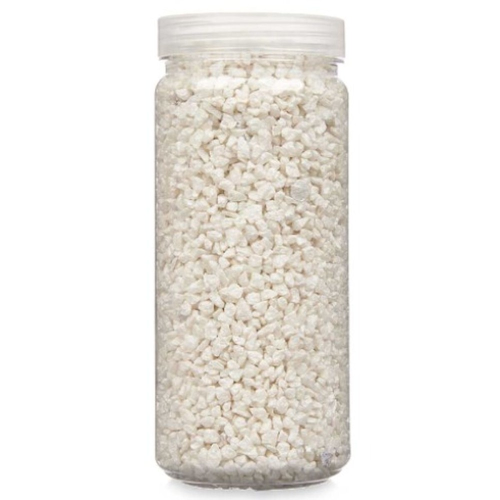 Deko-Steine Gift Decor 2341HFP-1Z9 2341HFP-1Z9 Weiß 2 - 5 mm 700 g 6,5 x 15,5 x 6,5 cm 6,2 x 15,3 x 6,2 cm 6,5 x 15,8 x 6,5 cm (