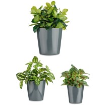 Set of pots Ibergarden CONICO-7011 CONICO-7011 Anthracite Clay Cónica Ø 14 cm Ø 22 cm Ø 17 cm 22,5 x 21 x 22,5 cm 3 Pieces
