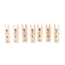 Clamps Pincello 399 399 Brown Wood Small (24 Units)