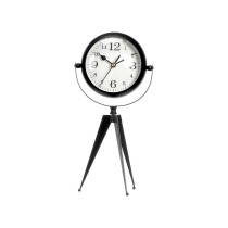 Table clock Gift Decor 898 898 Black Tripod (4 Units)