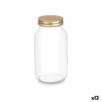 Topf Vivalto LGMS01-PK LGMS01-PK Durchsichtig Gold 950 ml (12 Stück)