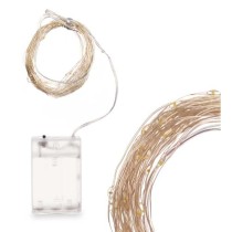 Guirlande lumineuse LED Gift Decor BL-009 BL-009 Blanc Lumière chaude 5,4 m 16 x 10 x 6 cm (24 Unités)