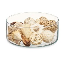 Dekoratives Potpourri Gift Decor 4 4 Weiß Braun 16 x 21 x 7 cm 16 x 21 x 7,5 cm (12 Stück)