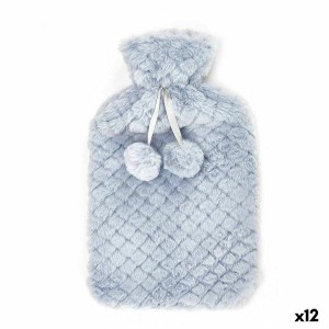Hot Water Bottle Gift Decor ZY2000-JH-B ZY2000-JH-B Blue Plastic 1,8 L (12 Units)