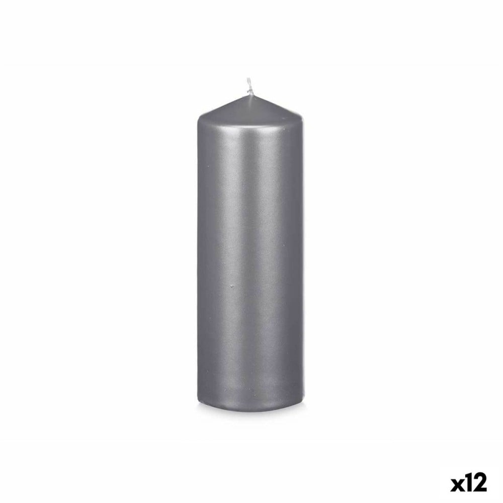 Bougie Acorde 92541 92541 Argenté 7 x 20 x 7 cm (12 Unités)