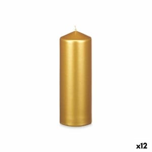 Kerze Acorde 92540 92540 Gold 7 x 20 x 7 cm (12 Stück)