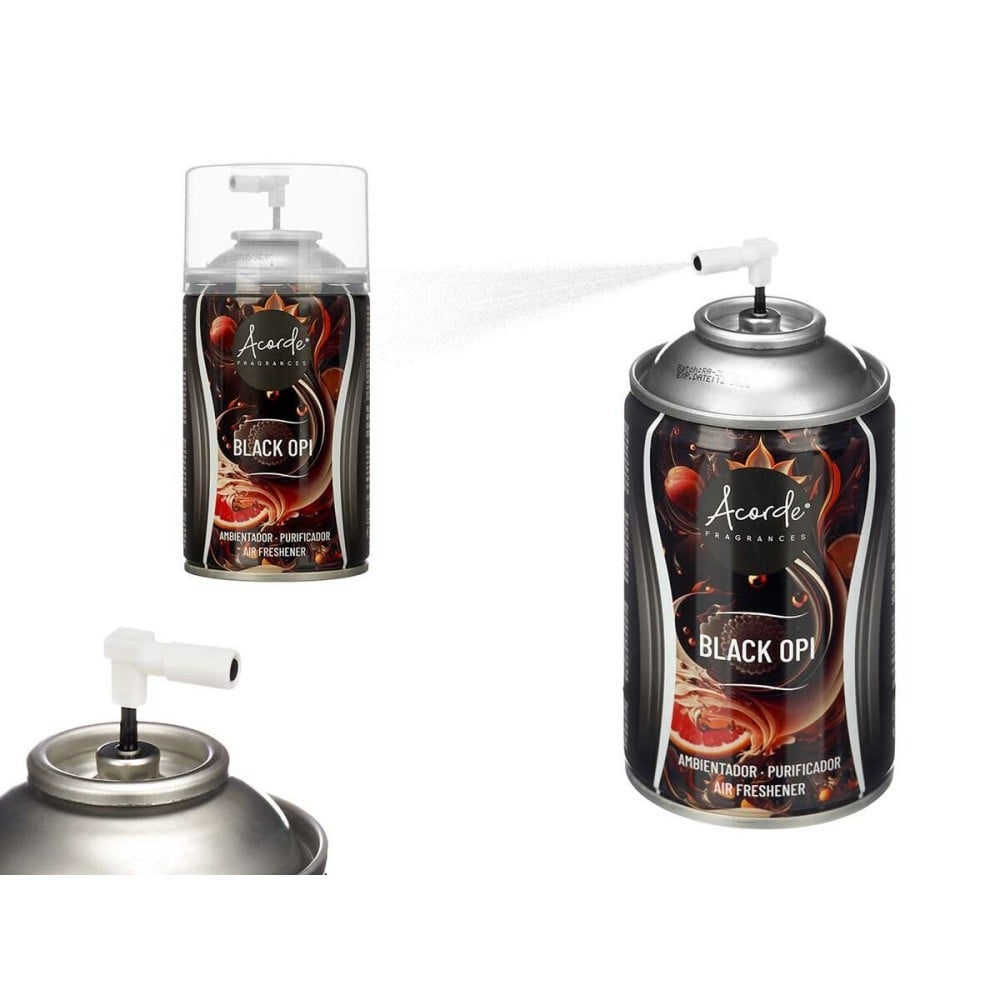 Recharges Pour Diffuseur Acorde 58457 Black Opi 250 ml Spray (6 Unités)