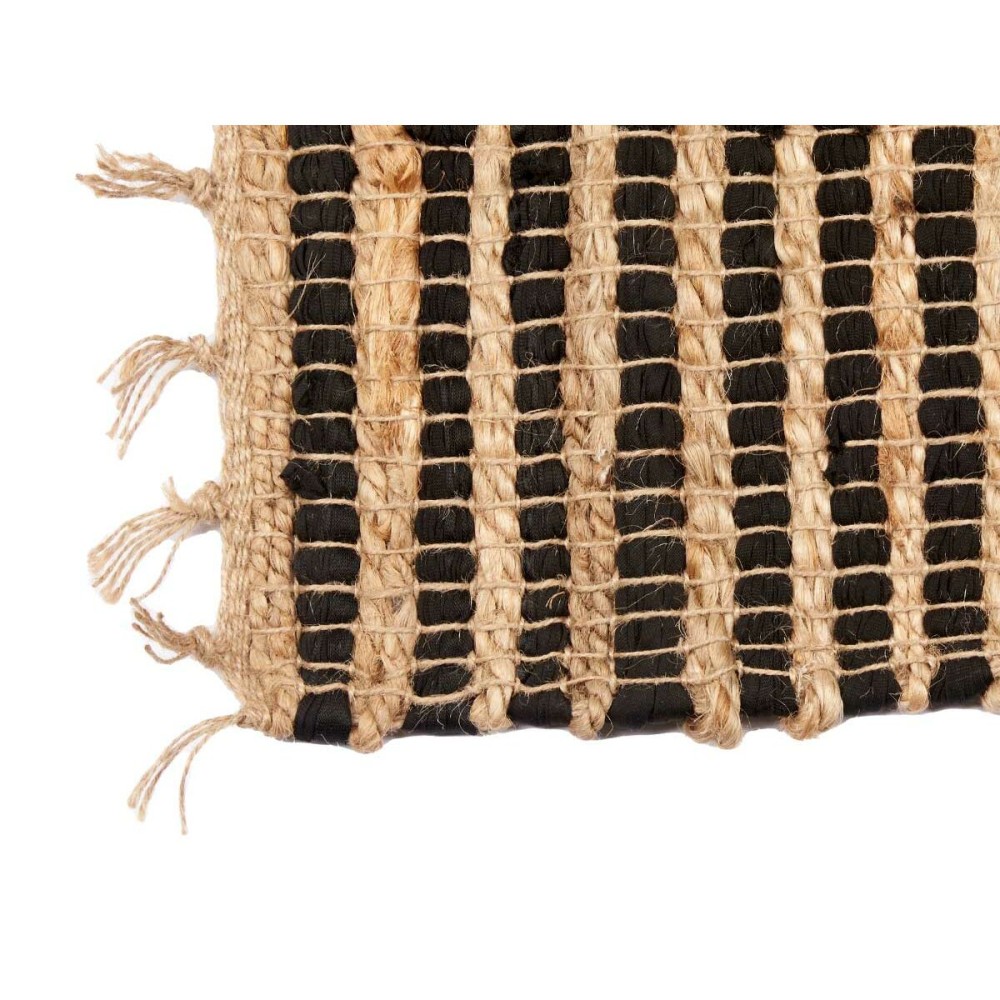 Carpet Gift Decor 84868-CEEJAY 84868-CEEJAY Black Natural Stripes 60 x 1 x 90 cm (12 Units)