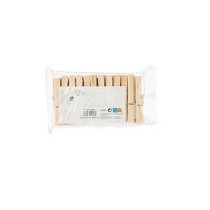 Wäscheklammern 290 290 Holz 13 x 24 x 3 cm 12 x 24 x 3 cm 1,2 x 9 x 9 cm Satz 24 Stücke (24 Stück)