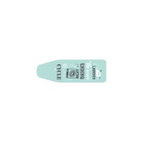 Ironing board cover Kipit 140X50-CYCLE 140X50-CYCLE Green 140 x 50 cm 24,5 x 35,3 x 5 cm Washing machine (8 Units)
