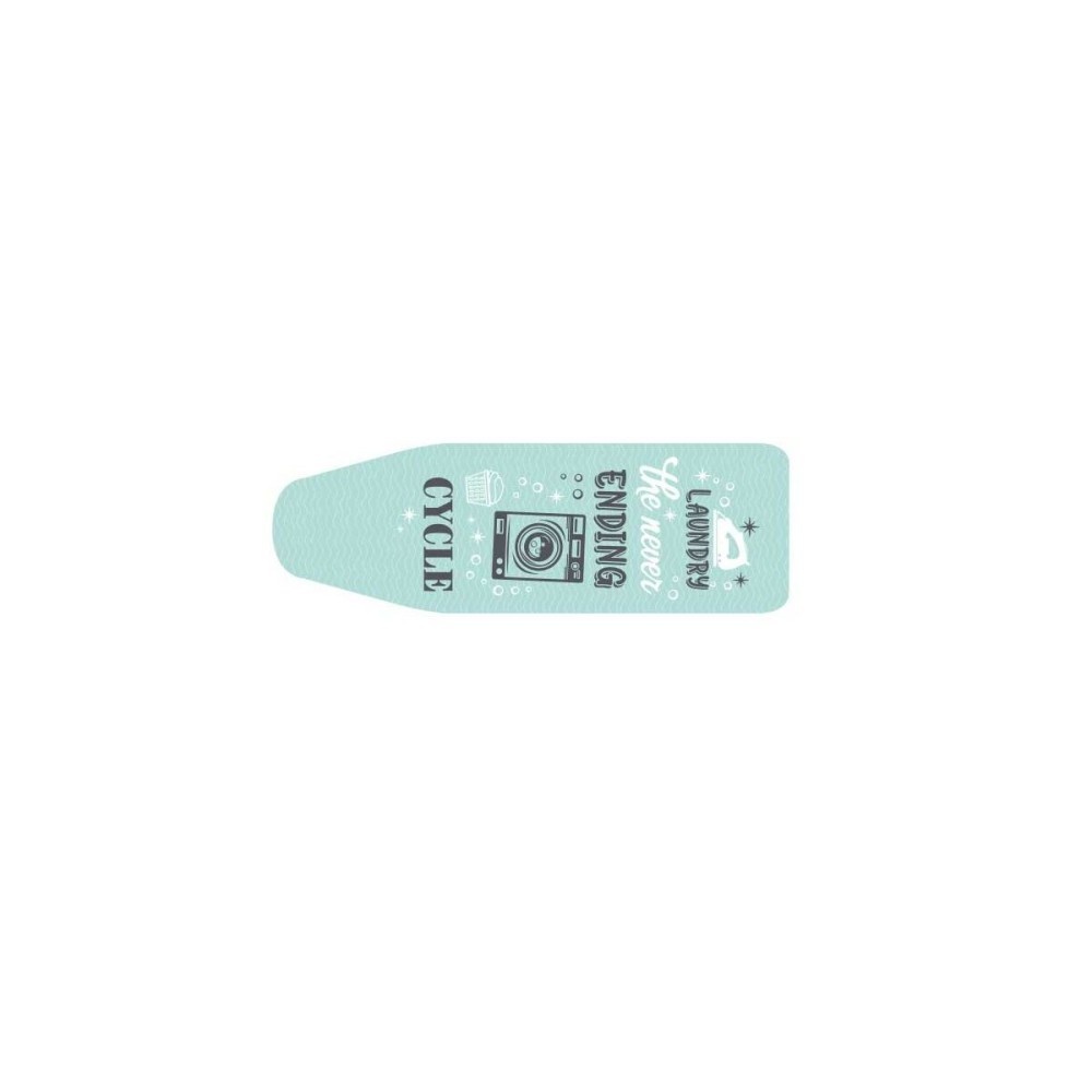 Ironing board cover Kipit 140X50-CYCLE 140X50-CYCLE Green 140 x 50 cm 24,5 x 35,3 x 5 cm Washing machine (8 Units)