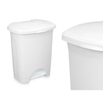 Papierkorb mit Pedal 6238-W 6238-W Weiß Kunststoff 30 L (4 Stück)