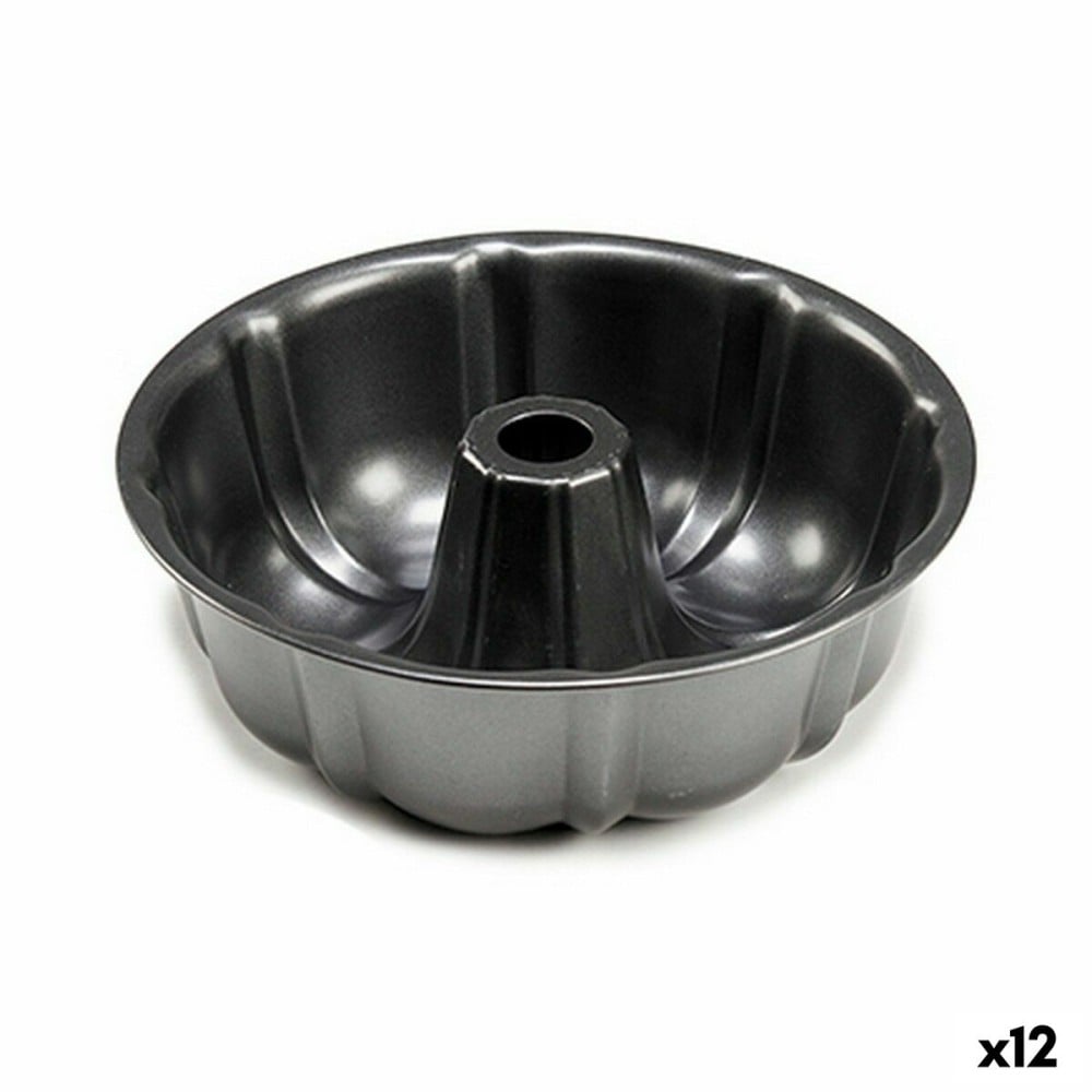 Backform Kinvara CK62863-17 CK62863-17 Dunkelgrau Metall Kohlenstoffstahl 25,4 x 8 x 25,4 cm (12 Stück)
