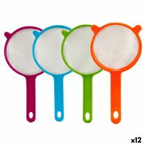 Tamis Kinvara 22225 22225 Aluminium polypropylène Ø 10 cm 10 x 4 x 19,5 cm 10 x 19,5 x 4 cm (12 Unités)