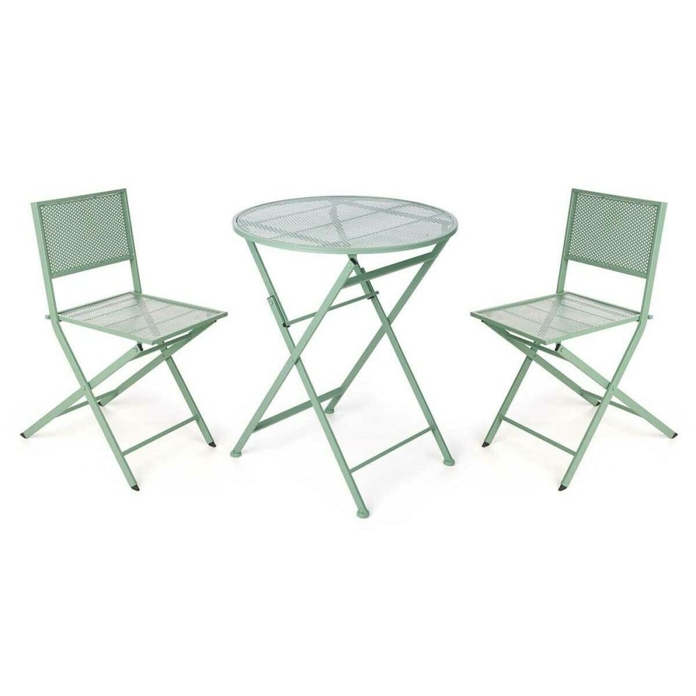Ensemble Table + 2 Chaises Ibergarden HS23377/78 HS23377/78 Vert 0,96 x 60 x 22,5 cm