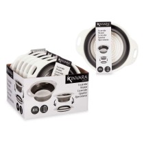 Strainer Kinvara 81604 81604 White Grey polypropylene TPR 25 x 20 x 8,5 cm 25 x 3 x 20 cm 24,5 x 3,5 x 20 cm (6 Units)