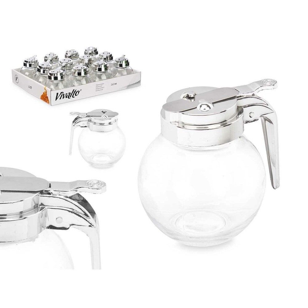 Huilier Vivalto YHP-032/BHA1 YHP-032/BHA1 Transparent Métal verre Plastique 260 ml 10,3 x 10 x 9 cm (12 Unités)