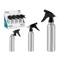 Auffüllbare Sprühflasche Berilo 37581 37581 Schwarz Silberfarben Aluminium Polypropylen 300 ml (12 Stück)