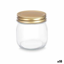 Jar Vivalto CWDH05-18PK CWDH05-18PK Transparent Golden 180 ml (18 Units)