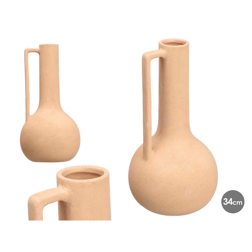 Vase Gift Decor 20084-T 20084-T Brown Ceramic 18 x 34,5 x 18 cm