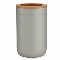 Toothbrush Holder Berilo BP16-103G BP16-103G Brown Grey Bamboo polypropylene 7,7 x 11,5 x 7,7 cm (6 Units)