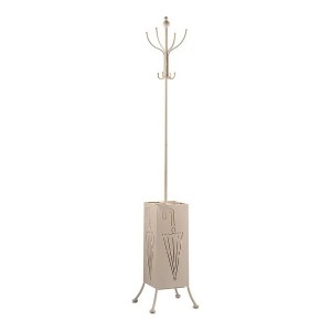 Coat rack Gift Decor J7210097-CREAM J7210097-CREAM Cream Metal 34 x 188 x 34 cm Umbrella stand