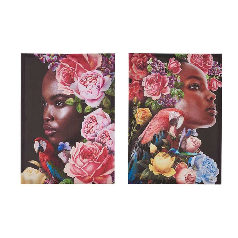 Canvas Gift Decor PC342267 PC342267 Canvas 50 x 3 x 70 cm 70 x 50 x 1,5 cm Lady