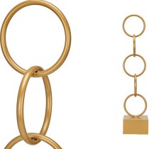 Deko-Figur Gift Decor JY21054G JY21054G Gold Ringe 12,5 x 60,5 x 12,5 cm