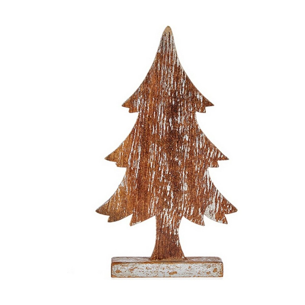 Weihnachtsbaum Krist+ 1122-SILVER 1122-SILVER Braun Silberfarben Silber Holz 5 x 39 x 21 cm