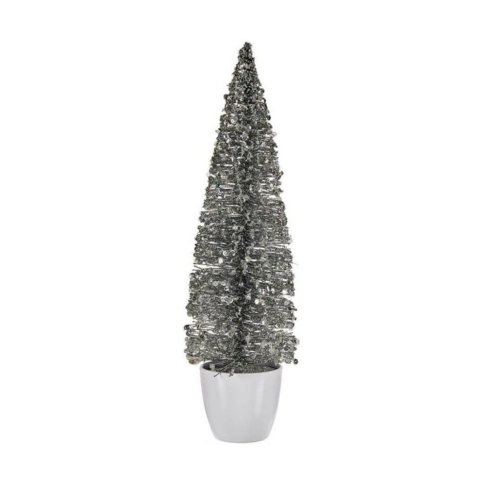Weihnachtsbaum Krist+ 2402/15-2-1 2402/15-2-1 Weiß Silberfarben Silber Kunststoff 10 x 38 x 10 cm