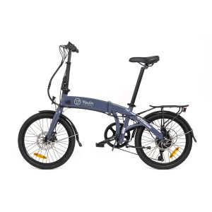 Vélo Électrique Youin BK1300 Noir/Bleu 250 W 9600 mAh 20" 25 km/h