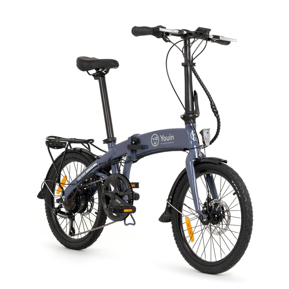 Vélo Électrique Youin BK1300 Noir/Bleu 250 W 9600 mAh 20" 25 km/h