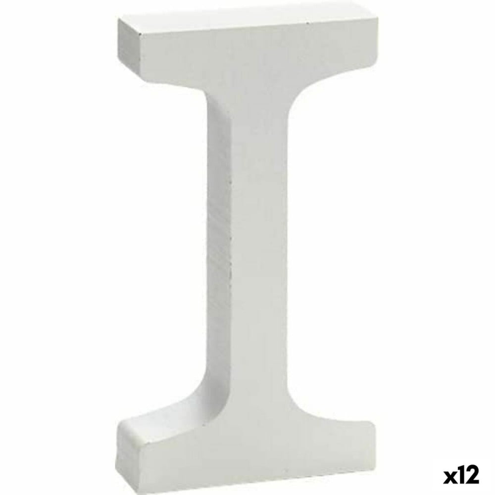 Wall Decoration Pincello 1711009 1711009 1,8 x 21 x 17 cm Letter I (12 Units)
