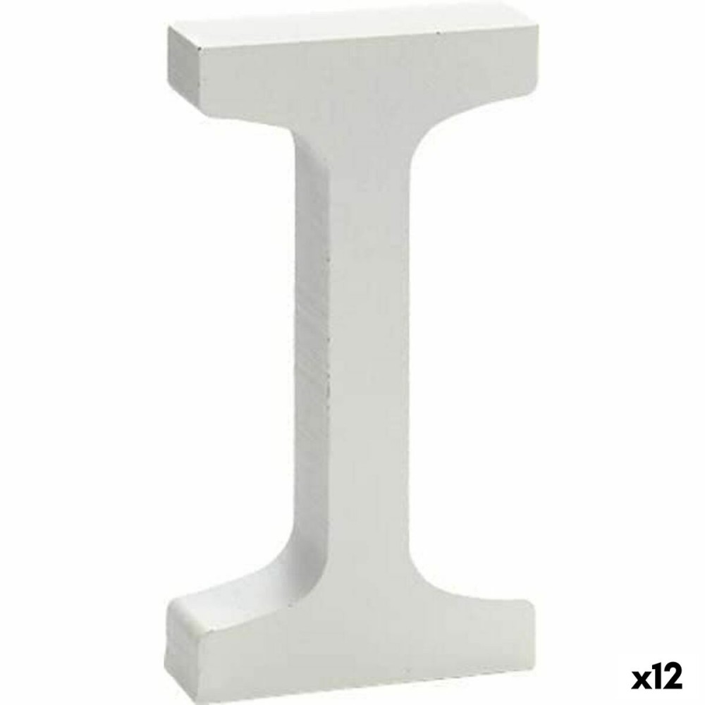 Wanddekoration Pincello 1711009 1711009 1,8 x 21 x 17 cm Buchstabe I (12 Stück)