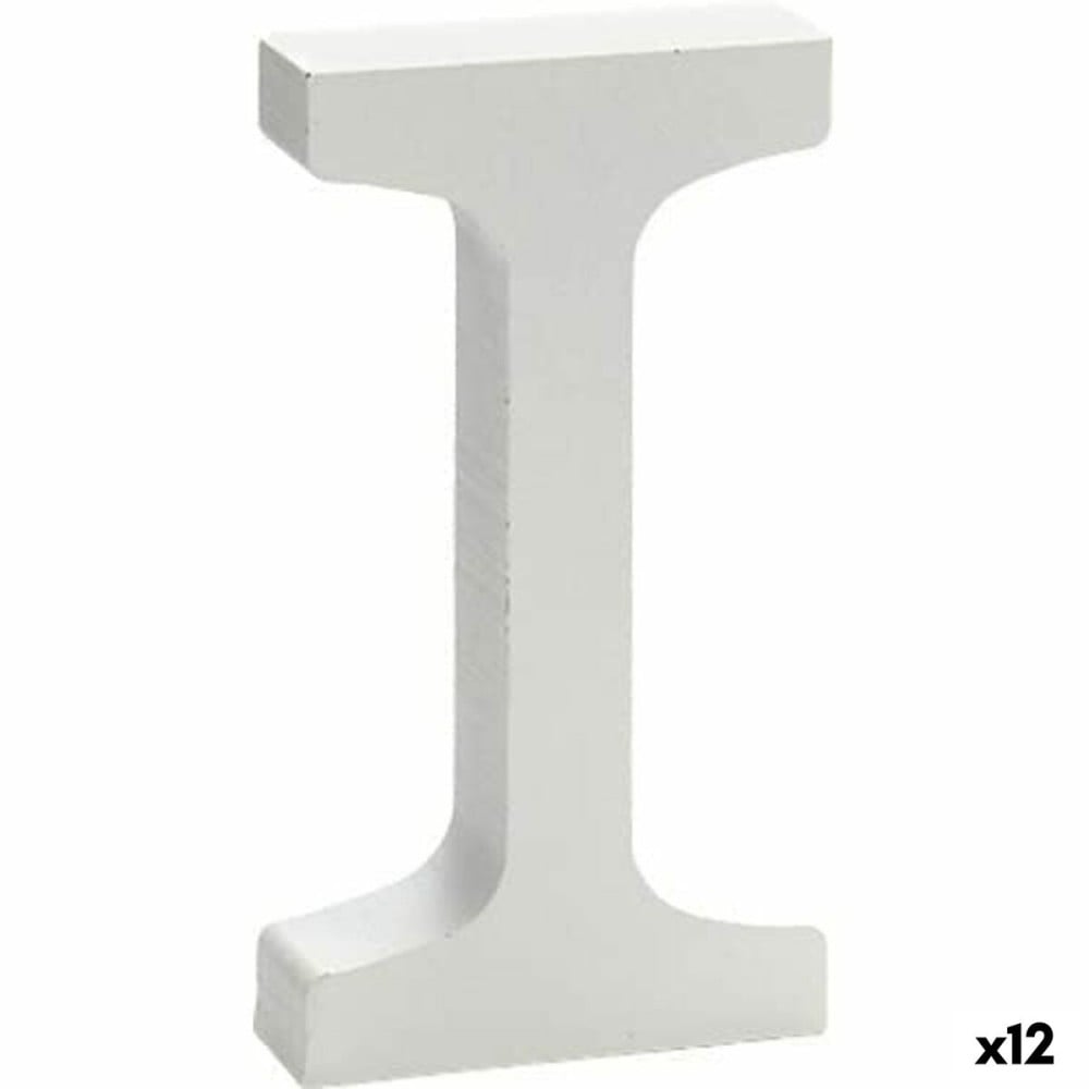 Wall Decoration Pincello 1711009 1711009 1,8 x 21 x 17 cm Letter I (12 Units)