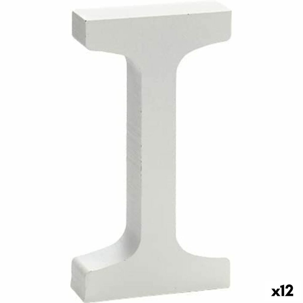 Wanddekoration Pincello 1711009 1711009 1,8 x 21 x 17 cm Buchstabe I (12 Stück)