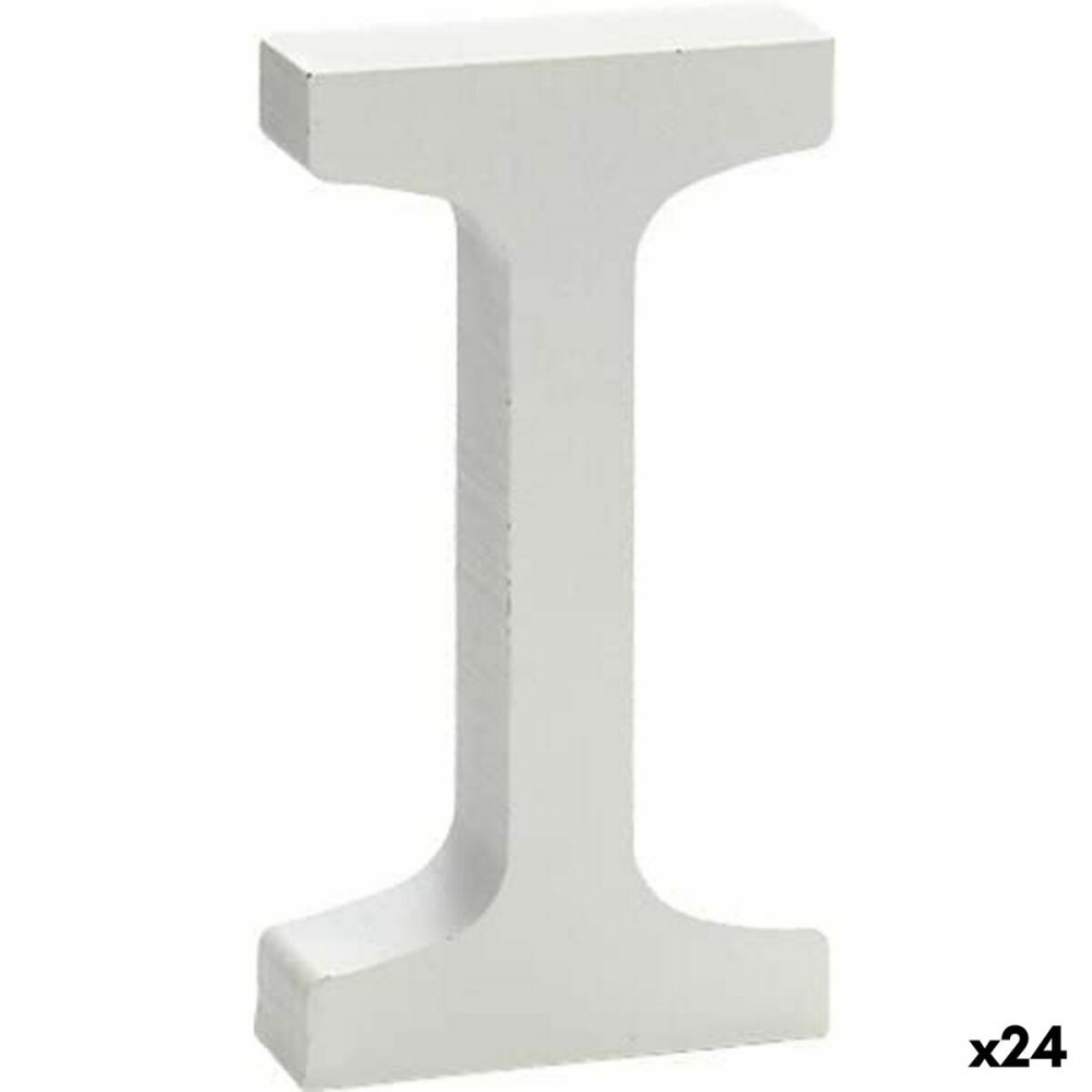 Décoration murale Pincello 1711045 1711045 2 x 16 x 14,5 cm Lettre I (24 Unités)