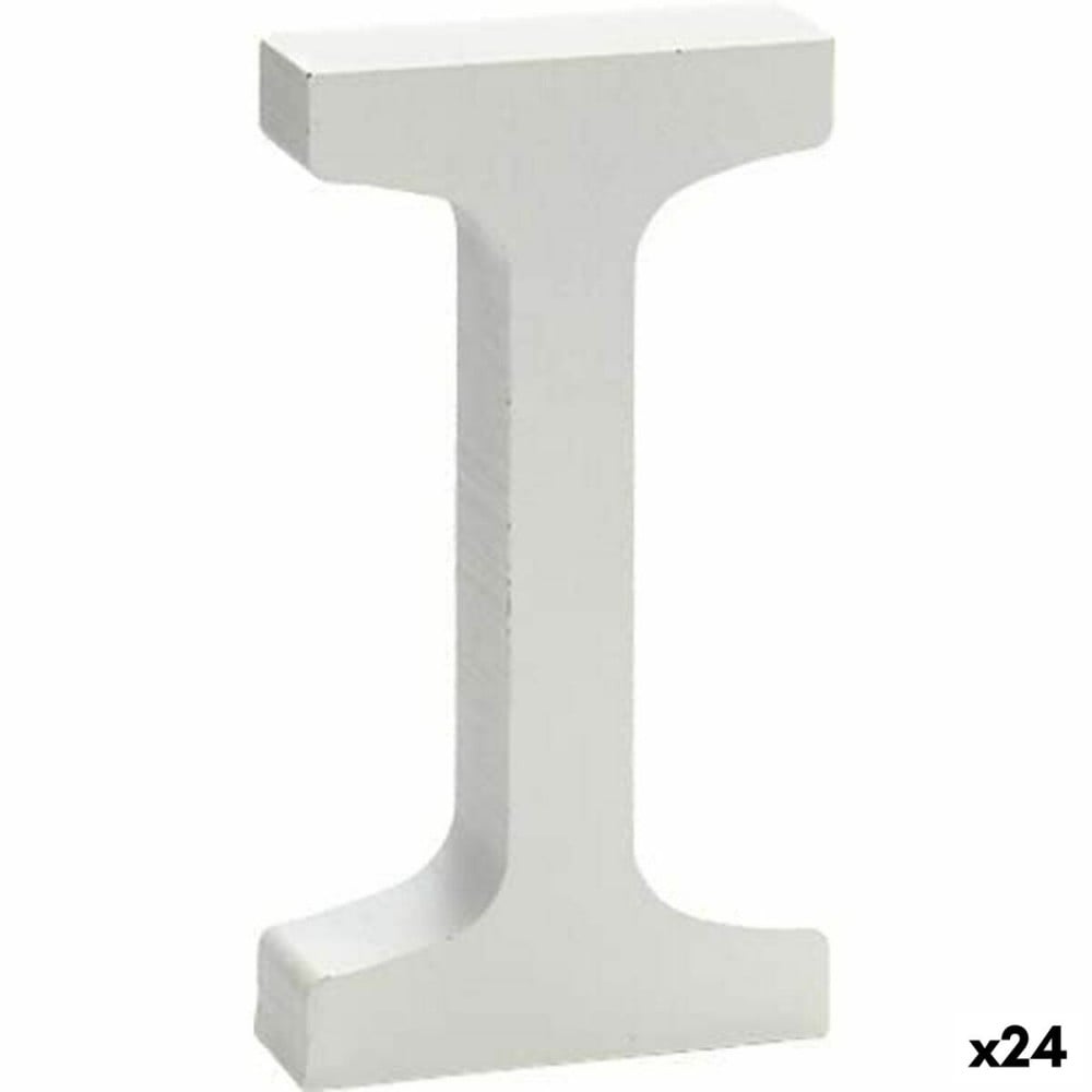 Wanddekoration Pincello 1711045 1711045 2 x 16 x 14,5 cm Buchstabe I (24 Stück)