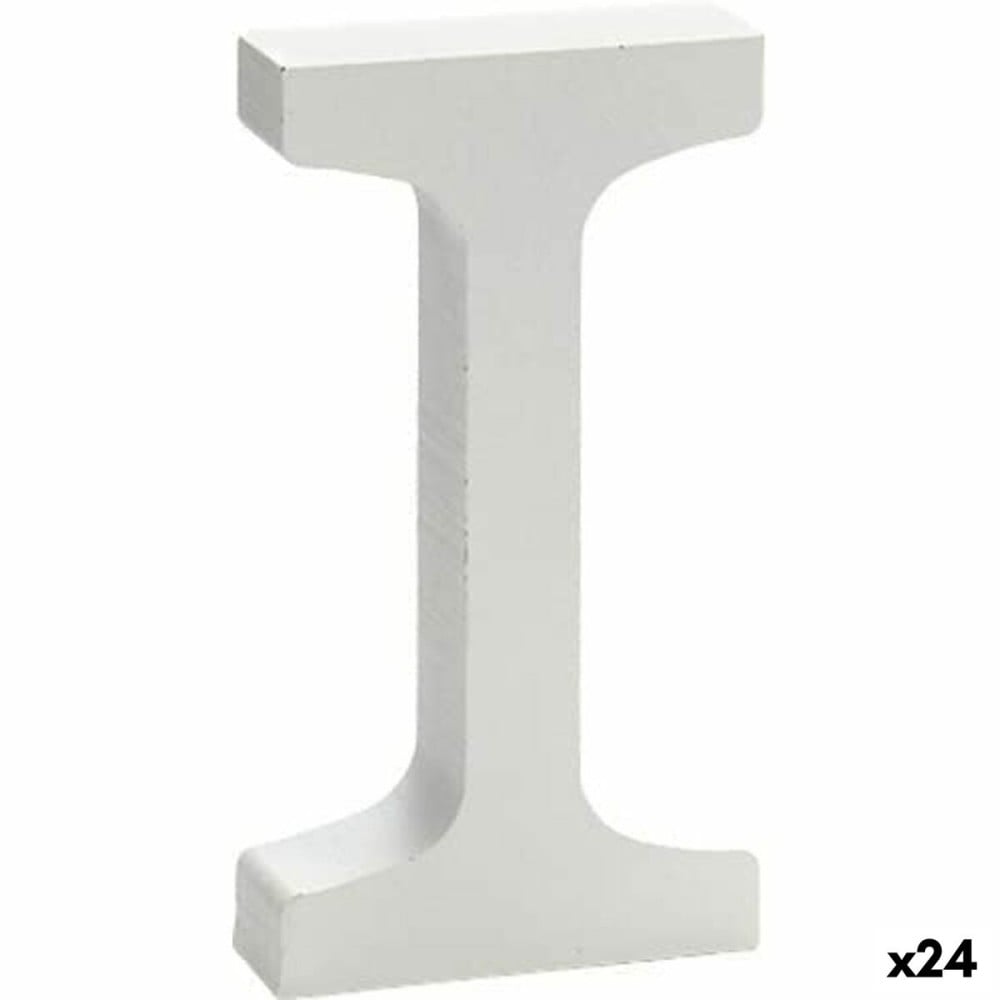 Décoration murale Pincello 1711045 1711045 2 x 16 x 14,5 cm Lettre I (24 Unités)