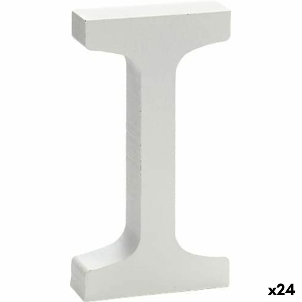 Wanddekoration Pincello 1711045 1711045 2 x 16 x 14,5 cm Buchstabe I (24 Stück)