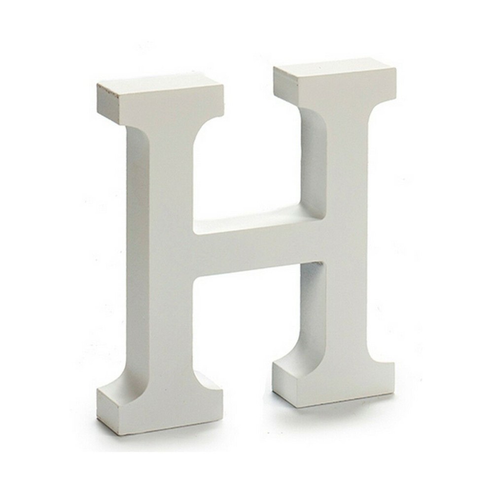 Letter Pincello 1711044 H White 2 x 16 x 14,5 cm (24 Units)