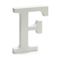 Letter Pincello 1711006 F White 1,8 x 21 x 17 cm (12 Units)
