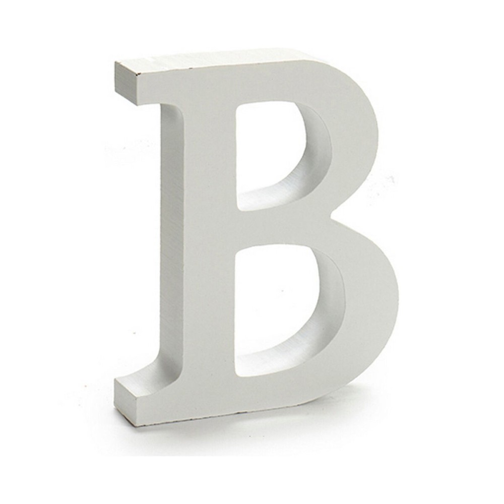 Lettre Pincello 1711038 B Blanc 2 x 16 x 14,5 cm (24 Unités)