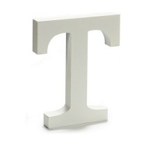Letter Pincello 1711020 T White 1,8 x 21 x 17 cm (12 Units)