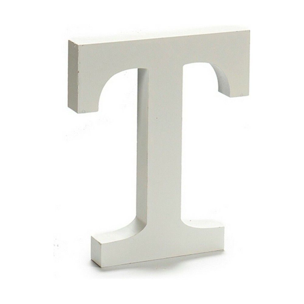 Letter Pincello 1711020 T White 1,8 x 21 x 17 cm (12 Units)