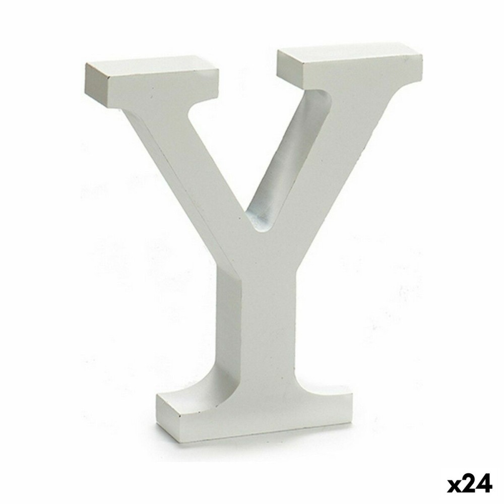 Letter Pincello 1711061 Y White 2 x 16 x 14,5 cm (24 Units)