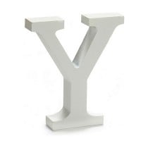 Lettre Pincello 1711061 Y Blanc 2 x 16 x 14,5 cm (24 Unités)