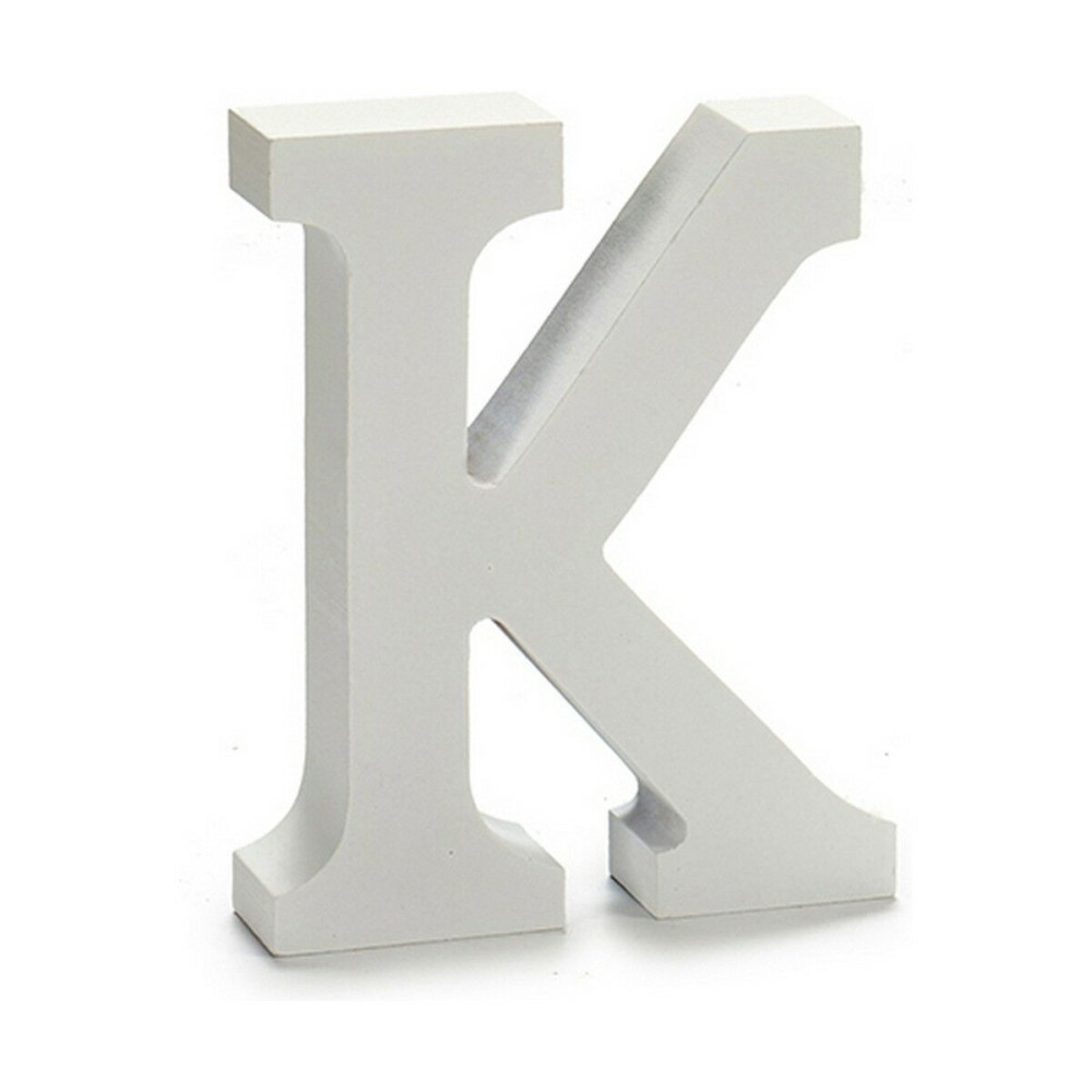 Letter Pincello 1711047 K White 2 x 16 x 14,5 cm (24 Units)