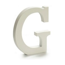 Letter Pincello 1711007 G White 1,8 x 21 x 17 cm (12 Units)