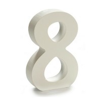 Number Pincello 1711071 8 White 2 x 16 x 14,5 cm (24 Units)